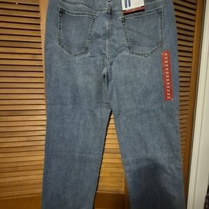 Seven 7 Loose Straight Blue Jeans